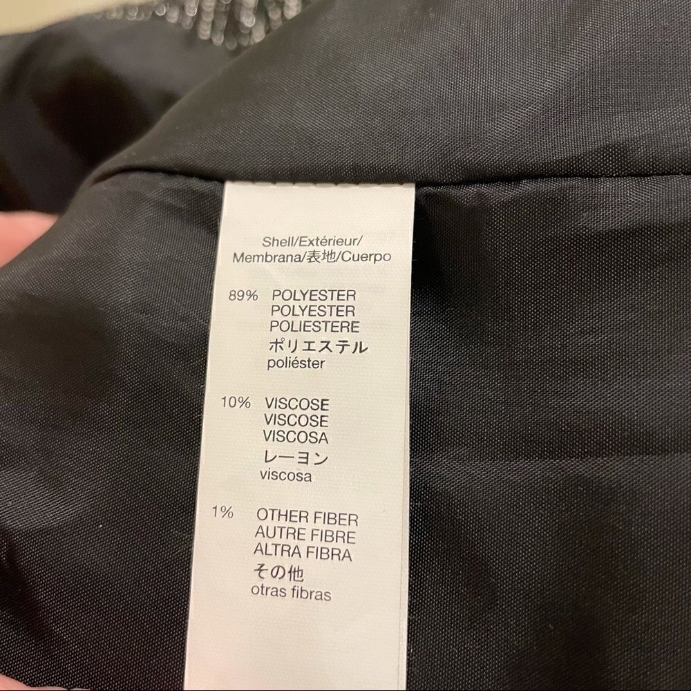 GAP Black Short Tweed Jacket- Size 6 - Picture 6 of 7